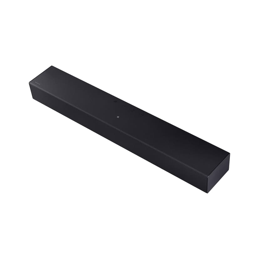 SAMSUNG HW-B400F/ZF Sound Bar, 2.0ch Woofer Integaod, Game Mode, Bluetooth Multiple Connection, Black - 1