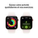 Apple Watch Series 11 [GPS 42mm] Smartwatch with Rose Gold Case and Soft Pink Sport Band, Sleep Score, Activity Tracker, Health Tracker, Always On Screen - 3