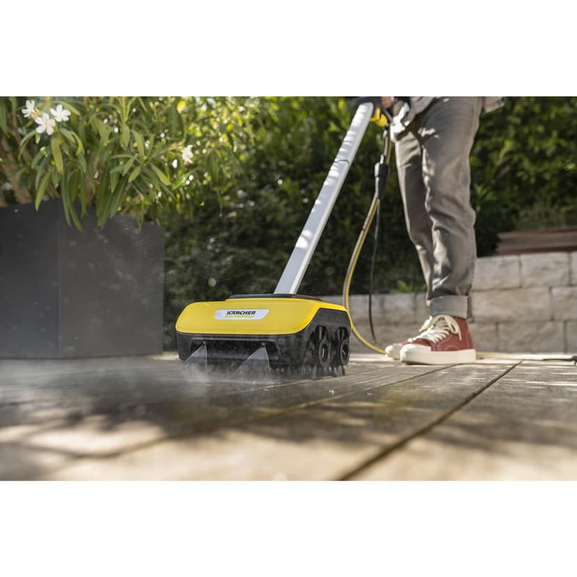 Kärcher Patio Cleaner PCL 6, Max. pressure 10 bar, Water flow max. 180 l/h, Working width 300 mm, Brush rotation: 600-800 rpm, For Wood, Composite Surfaces, Stone Slabs - 6