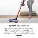 Dyson Cyclone V10 Absolute Cordless Vacuum Cleaner (Nickel / Copper) - 2
