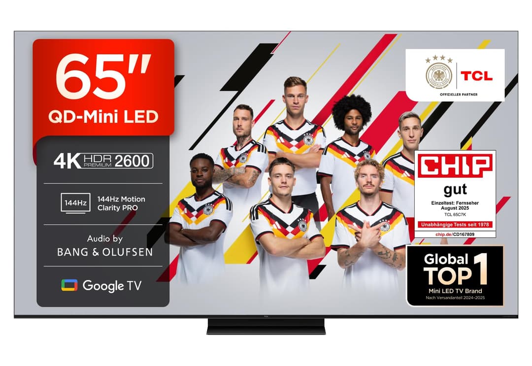 TCL 65C7K QD-Mini TV LED 65" 4K HDR Premium 2600 Smart Go…