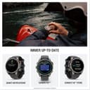 Garmin fēnix 8 Pro, 47mm LTE Premium multisport GPS smartwatch,AMOLED touch Screen,built in inReach technology, advanced health & training features,LED flashlight, up to 15 days battery life,Graphite - 5