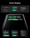 Anker Prime Power Bank, 20,000mAh Portable Charger with 200W Output, Smart Digital Display, 2 USB-C and 1 USB-A Port Compatible with iPhone 16/15/14/13 Series, Samsung, Dell, and More - 6