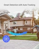 EZVIZ 2K Solar Security Camera Outdoor Wireless + Solar Panel, Colour Night Vision, Auto Motion Tracking, Human Detection, 360° Pan Tilt, Two Way Audio, Sound Light Siren, Alexa Google Control-CB8 Kit - 4