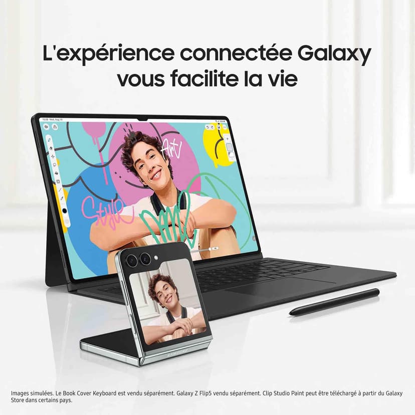 Samsung Galaxy Tab S9+ SM-X810N Qualcomm Snapdragon 8 Gen 2 12GB RAM 512GB Storage 12.4 inch Wi-Fi Android 13 Graphite Tablet - RFB-SM-X810NZAEEUB - 9