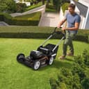WORX Nitro 40V (2x20V) Lawn Mower | PowerShare | WG749E | Includes 2 4Ah Batteries and Dual Charger | 46 cm with traction | Mulching | 7 Height Positions - 7