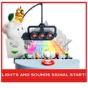 Hot Wheels Mario Kart Rainbow Road Raceway 8-Foot Track Set with Lights & Sounds & 2 1:64 Scale Vehicles, Toy Gift for Kids Ages 4 Years Old & Up, GXX41 - 4