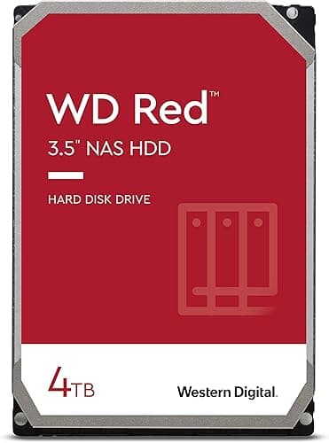 WD Red, Disque dur interne NAS 3.0 - 4 TB - 5400 rpm, SAT…