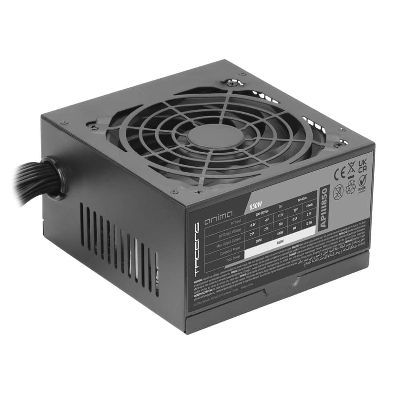 Tacens Anima APIII850, ATX 850W Power Supply, SMD and DC-… - 1