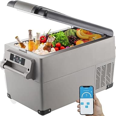 VEVOR Glacière Électrique Voiture, 35 L, Réfrigérateur Po…