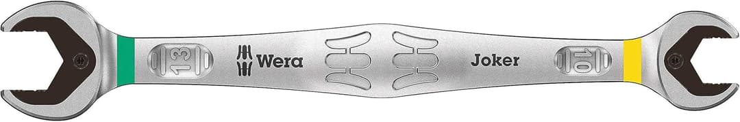 Wera Joker Double Open-End Spanner, 10/13 mm, 05003760001