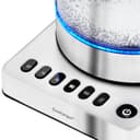 WMF KITCHENminis Bouilloire théière électrique en verre, 1 L, 1900 W, 5 niveaux de température, Maintien au chaud, Sans Fil, Qualité Schott Duran, Filtre thé intégré, Design Inox & Compact 0413180012 - 5
