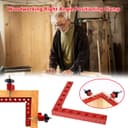 90 Degree Right Angle Positioning Clamp, Aluminum Alloy Right Angle Square Clamps 14 cm/5.5 inch Professional Woodworking Tools Carpentry Equipment for Picture Frames Cabinet Drawers - 4 Sets - 2
