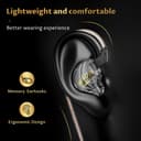 Yinyoo KBEAR MONKIE K01 Gaming Earphones HiFi In-ear Noise Cancelling Headset with 3.5mm Surround Plug Wired Earbuds for PC, PS5, Xbox, Switch - 5