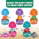 Toomies E73252 Tomy Spin & Hatch Dino Eggs, Dinosaur Children, Jurassic World, Educational Shape Sorter with Colours and Sound, Toy for Baby Boys & Girls Aged 1, 2 & 3 Years Old, Multicoloured - 5