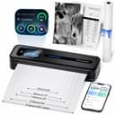 Phomemo M832D Portable Thermal Printer, A4 Touchscreen Bluetooth Inkless Printer for Home & Office, 300dpi Mobile Printers Compatible with Phone & Laptop, Wireless Printers for Business Trip, School - 1