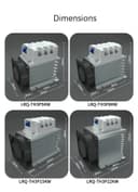 PMZZHUPVR Three/Single Phase Motor Soft Starter Slow Start Module Solid State Relay Decompression And Step-Down Controller(Single 4KW Module) - 4