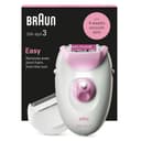 Braun Silk-épil 3, Corded Epilator for Hair Removal, Weeks of Smooth Skin, with Lady Shaver Head & Trimmer Comb, 3-031, Pink - 1