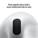Apple AirPods 4 Écouteurs sans Fil, Casques et écouteurs Bluetooth, Audio Spatial personnalisé, résistance à la Transpiration et l’Eau, boîtier de Charge USB-C, Puce H2, Jusqu’à 24 Heures d’autonomie - 5