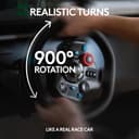 Logitech G G29 Driving Force Racing Wheel and Floor Pedals, Real Force Feedback, Stainless Steel Paddle Shifters, Steering Wheel Cover for PS5, PS4, PC, Mac - Black - 4