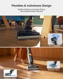 roborock F25 Wet Dry Vacuum Cleaner, Cordless Vacuum Mop All in One with 20000Pa, 194°F Hot Air Flash Drying & Hot Water Self Cleaning, Zero-Tangle Wet Mop Cleaner for Hard Floor, 180° Lie Flat - 6