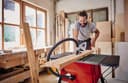Einhell Table Saw with Stand 2000W, Saw Blade with Height/Angle Adjustment Facility, Parallel Stop, Angle Stop +/- 60°, Metal Base Frame TC-TS 2025/2 U - 2