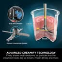 Ninja CREAMi Deluxe Ice Cream Maker & Frozen Dessert Maker with 3 Tubs, 10 Functions, Makes Ice Cream, Gelato, Sorbet, Frozen Yoghurt, Milkshakes, Slushi & More, 2-in-1 Flavour Option, Silver, NC501UK - 3