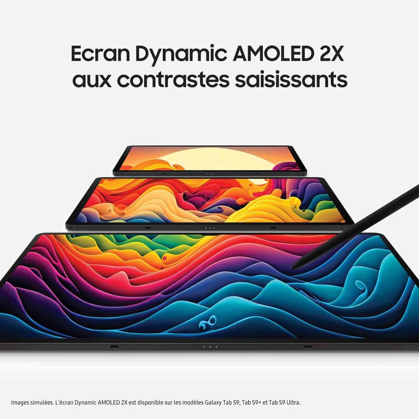 Samsung Galaxy Tab S9+ SM-X810N Qualcomm Snapdragon 8 Gen 2 12GB RAM 512GB Storage 12.4 inch Wi-Fi Android 13 Graphite Tablet - RFB-SM-X810NZAEEUB - 4