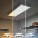 LED ATOMANT LED Ceiling Panel Surface 120 x 30 cm 48 W, CCT (Warm, Neutral and Cool White Colour Selector), 5000 Lumens, Driver Included - 3