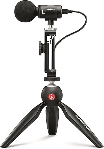 Shure MV88+ Video Kit - Digital Stereo Condenser Micropho…
