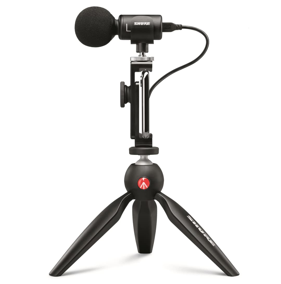 Shure MV88+ Video Kit - Digital Stereo Condenser Micropho…