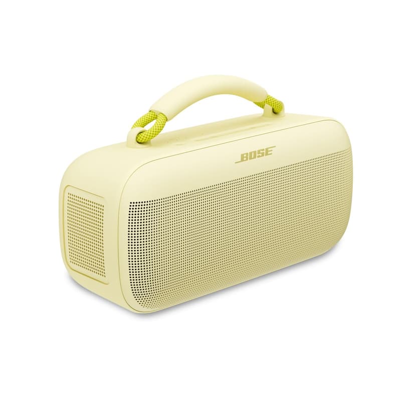 Bose SoundLink Max Portable Speaker, Large Waterproof Bluetooth Portable Sound Speaker, Up to 20 Hours of Battery Life, USB-C, Built-In 3.5 mm AUX Input, Citrus Yellow - Limited Edition - 6