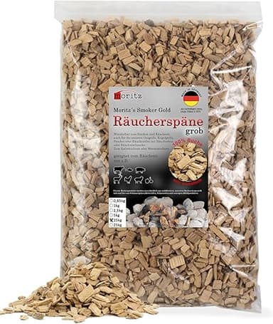 Moritz 15 kg de copeaux de fumage en hêtre grossier, 6 à …