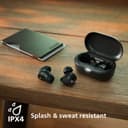 Philips TAT1209BK True Wireless In Ear Bluetooth Headphones - Small Buds, Great Value, Natural Sound with Dynamic Bass, Clear Calls and Pocket-Sized Charging Case - Black - 5