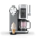 Ninja CREAMi Scoop and Swirl Soft Serve and Ice Cream Maker with 2x Tubs, 13 Functions, Makes Ice Cream, Soft Serve, Gelato, Sorbet, Milkshakes and More, Mix-In Option, Platinum Silver, NC701UK - 1