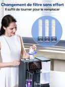Jimmy R9 Purificateur d'Eau à Osmose Inverse sur Comptoir, Filtration 7 Étapes avec UV, Distributeur d'Eau Chaude, Chauffage 3S, 7 Températures, Moniteur TDS en Temps Réel - 6