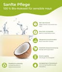 Nature Cosmétique® Solid Soap Coconut (Fragrance-Free) - For Hands & Body - Handmade Natural Soap - Moisturising & Skin Care - Vegan, Palm Oil Free - Made in Germany - 3