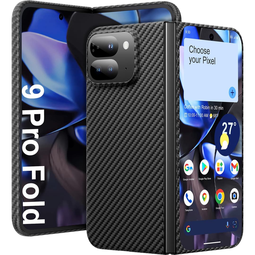 memumi Carbon Coque pour Google Pixel 9 Pro Fold, Housse …
