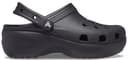 Crocs Femme Classic Platform Clog W Sabots, Black, 36/37 EU - 4