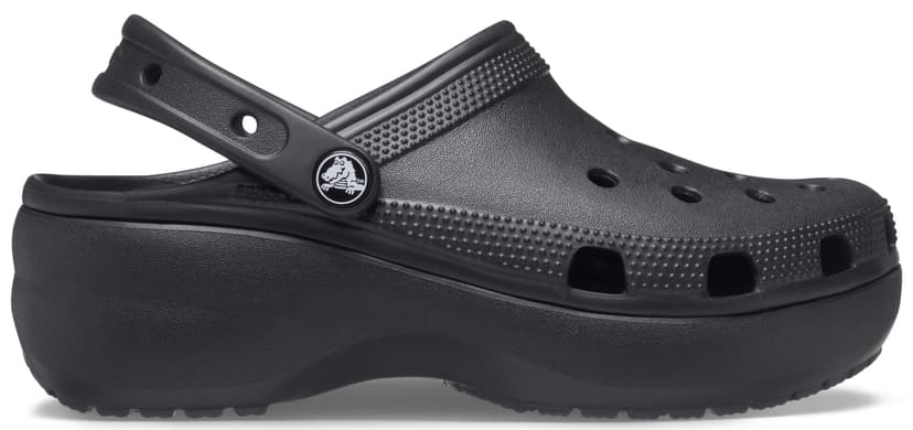 Crocs Femme Classic Platform Clog W Sabots, Black, 36/37 EU - 4