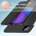 JETech Case for Xiaomi Pad 8/8 Pro & Pad 7/7 Pro (11.2-Inch, 2026/2025 Model), Slim Translucent Back Tri-Fold Stand Protective Tablet Cover with Auto Wake/Sleep (Black) - 3