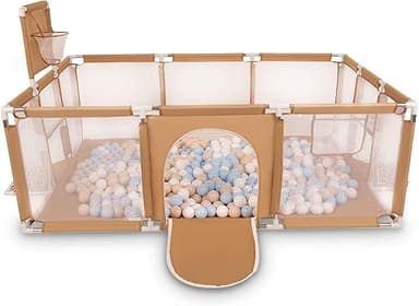 Selonis Parc Bébé Avec 100 Balles Plastiques Aire De Jeu …