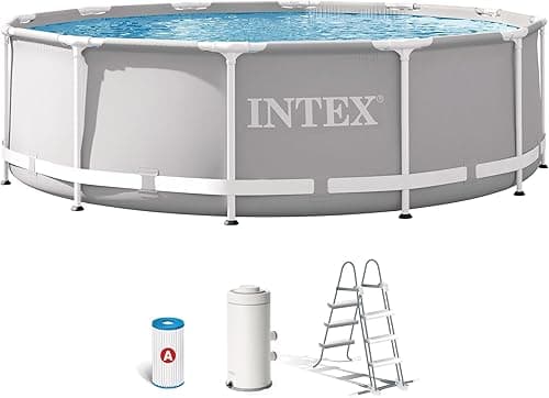 INTEX 26716NP - Prism Frame Round Pool 366 x 99 cm With Filter