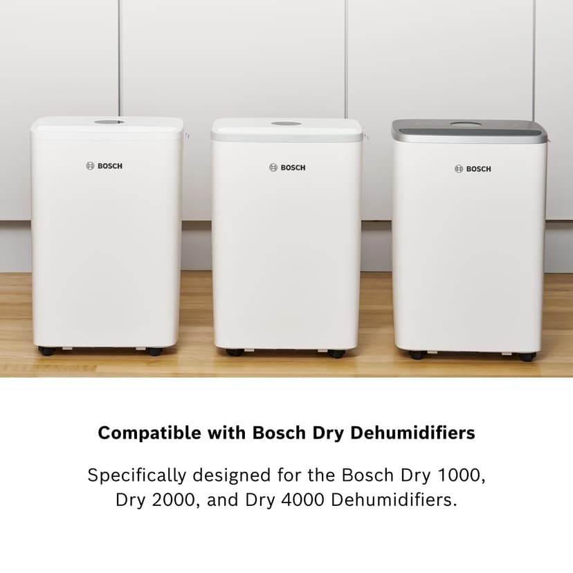 Bosch 2-Pack Replacement Filter for Dry Dehumidifiers - High-Efficiency, Easy-to-Install & Long-Lasting 2-in-1 Air Purification - 6