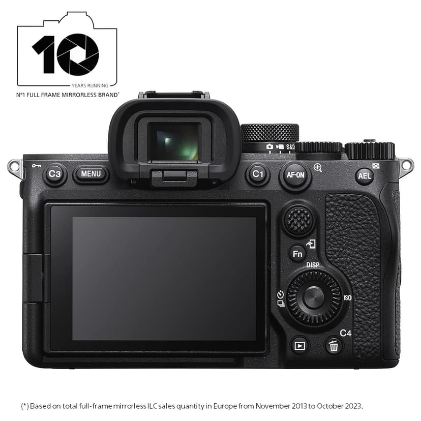 Sony Alpha 7 IV | Appareil photo Hybride Expert Plein Format (33 Mégapixels, Mise au point AF en temps réel, Rafale à 10 images/s, Vidéo 4K 60p, Écran orientable tactile) - 2