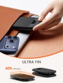 Lamicall Support Téléphone Bureau Pliable - [15mm Ultrafin] Base Métallique, Hauteur & Angle Réglables, Support Téléphone Universel pour iPhone 17/16/15/14/13/12 Pro Max, Samsung et Autres Smartphones - 4