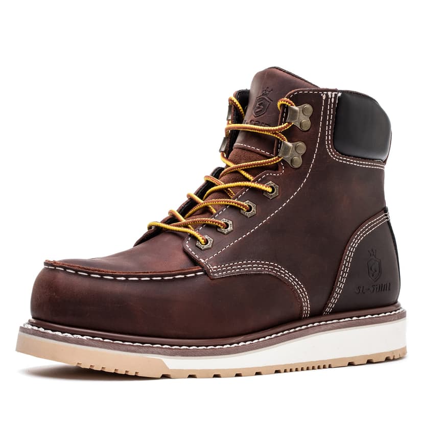 SL-Saint Bottes de travail imperméables Steel/Soft Moc To… - 1