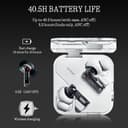 Nothing Ear Wireless Earbuds with ChatGPT Integration, Smart ANC Headphones, Hi-Res Audio with LDAC & LHDC, 11mm Dynamic Bass Boost, 40.5H Playtime, 6 Mics for Calls Bluetooth Earphones, White - 6
