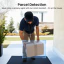 aosu 2K HD Wireless Video Doorbell Camera with Chime, Battery Powered, Wide Angle, 2-Way Talk, AI Human Detection, Local & Cloud Storage, 2.4GHz WiFi, Alexa Compatible, Senior-Friendly - 4