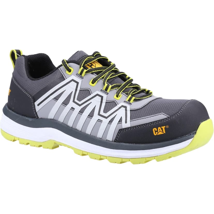 Caterpillar - Baskets de sécurité Charge - Adulte (43 FR) (Vert Fluo/Noir/Blanc) - 1